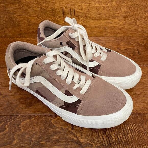 VANS Old Skool Pro Desert Camo Stucco Shoes Big Boys 5.5 - Picture 2 of 8